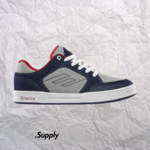 EMERICA HERITIC	NAVY/GREY/RED