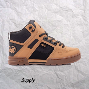 DVS COMANCHE BOOT 	TAN BLACK GUM NUBUCK