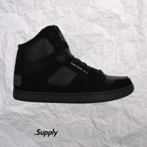 OSIRIS NYC 83 CLK	BLACK/BLACK/SHEARLING