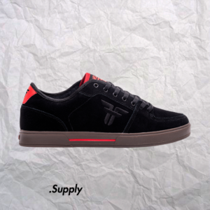 FALLEN PATRIOT XP BLACK / DK GUM / RED