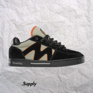 EMERICA OG-1 BLACK/TAN/ORANGE