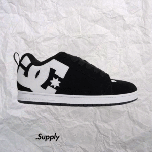 DC SHOES COURT GRAFFIK	BLACK