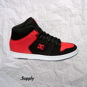 DC SHOES  MANTECA 4 HI BLACK/RED