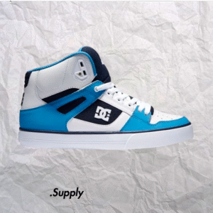 PURE HIGH TOP WC WHITE/CAROLINA BLUE
