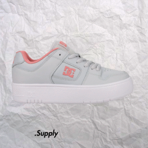DC SHOES WOMENS MANTECA 4 PLATFORM SN	WHITE/PINK
