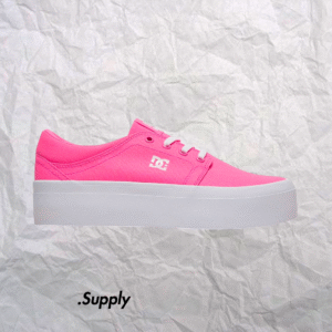DC SHOES WOMENS TRASE PLATFORM TX	HOT PINK