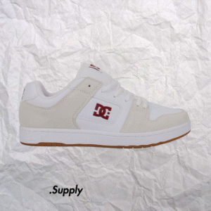 DC SHOES MANTECA 4	WHITE/MAROON