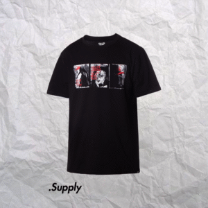 FALLEN DEMONS TEE BLACK/RED