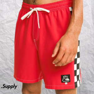 QUIKSILVER ORIGINAL ARCH VOLLEY 17	RED