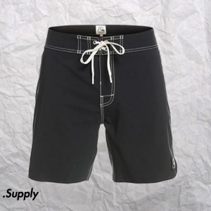 QUIKSILVER ORIGINAL SCALLOP 18	BLACK