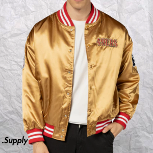 NEW ERA VARSITY JACKET NFL 49ERS