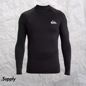 QUIKSILVER	EVERYDAY SURF TEE LS	BLACK