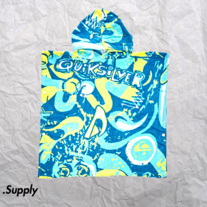QUIKSILVER	HOODY TOWEL BOY	BLUE