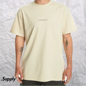 QUIKSILVER	PEACE PHASE SS TEE BEIGE