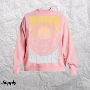 ROXY	LINEUP OVERSIZED CREW	PINK