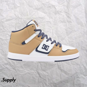DC SHOES  CURE HI TOP	TAN/WHITE