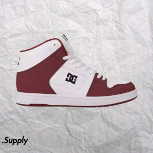 DC SHOES   MANTECA 4 HI	WHITE/DEEP/RED