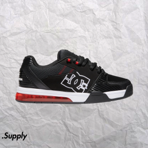 DC SHOES VERSATILE	BLACK/WHITE/RED