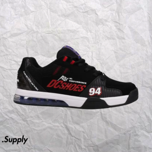 DC SHOES  VERSATILE LE	BLACK/RED/MULTI