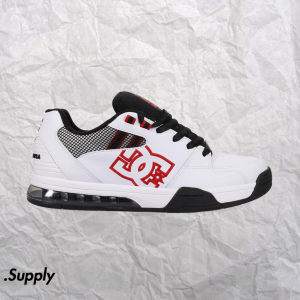 DC SHOES  VERSATILE	WHITE/BLACK/RED