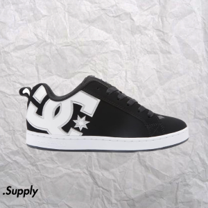 DC SHOES WOMENS COURT GRAFFIK	BLACK/WHITE