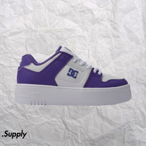 DC SHOES  WOMENS MANTECA 4 PLATFORM	GRAPE/WHITE