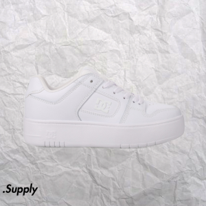 DC SHOES WOMENS MANTECA 4 PLATFORM	WHITE/WHITE