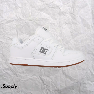 DC SHOES   WOMENS MANTECA 4	WHITE/GUM