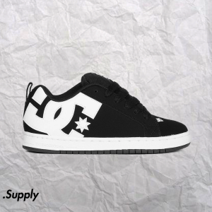 DC SHOES YOUTH COURT GRAFFIK BLACK/WHITE