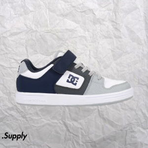 DC SHOES  YOUTH MANTECA 4 V	GREY/NAVY/WHITE