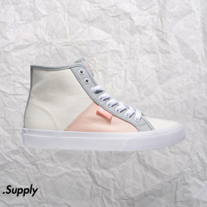 DC SHOES   WOMENS MANUAL HI TXSE	GREY/PINK