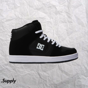 DC SHOES  YOUTH MANTECA 4 HI	BLACK/WHITE