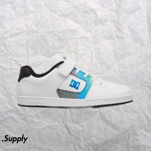 DC SHOES YOUTH MANTECA 4 V	WHITE/BLACK/MULTI