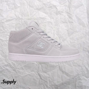 DC SHOES WOMENS MANTECA 4 MID	GREY GREY GREY