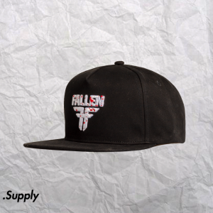 FALLEN INSIGNIA FLAT BLACK OFF WHITE